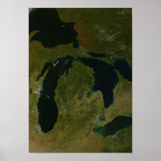 Póster Michigan do Espaço