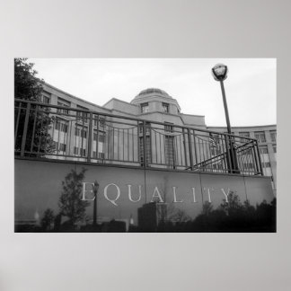 Póster Michigan Hall of Justice: Igualdade
