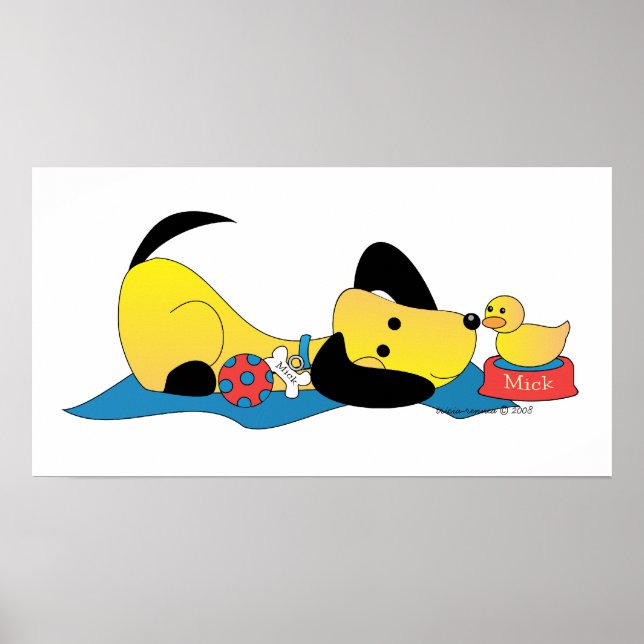 Poster Mick e Faithful Henry (Frente)
