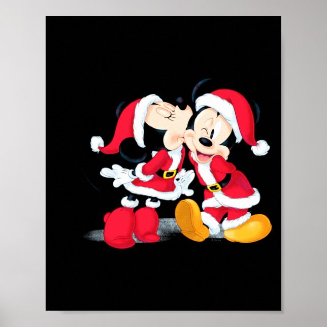 Poster Mickey Minnie Jingle Bell Fun  (Frente)