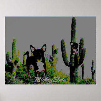 Póster MickeyElvis bonito