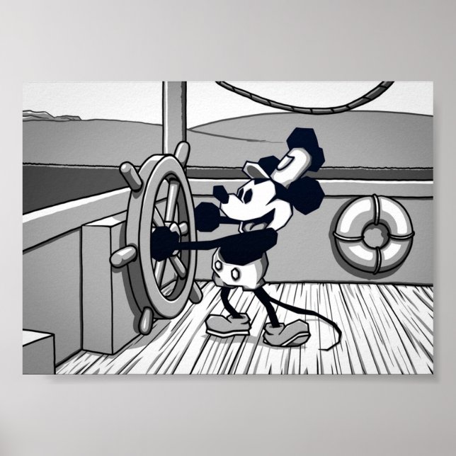 Poster Micking mouse em vapor (Frente)