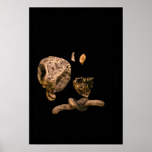 Póster Micro escultura de miniatura gráfica micromanética