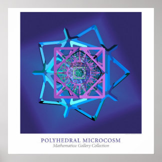 Poster Microcosmo Poliédrico