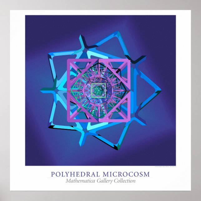 Poster Microcosmo Poliédrico (Frente)