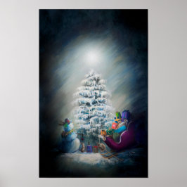 Poster Midnight Christmas 11 x 17