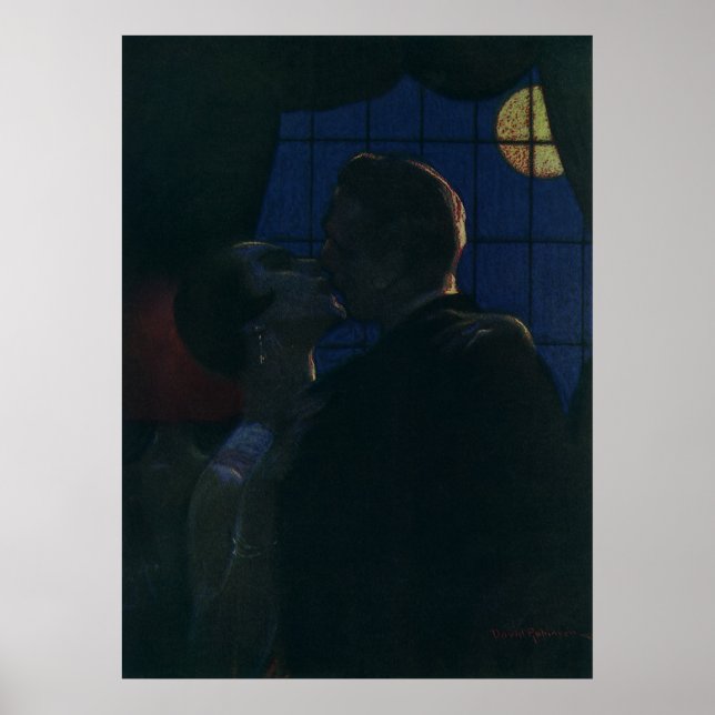 Póster Midnight Rendezvous, Amantes da Lua Cheia (Frente)