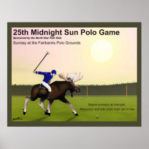 Poster Midnight Sun Polo