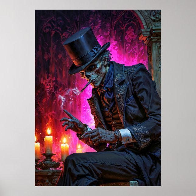 Poster Midnight Toast with the Baron Samedi (Frente)