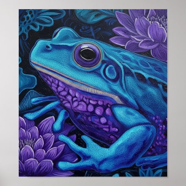 Poster MidNiteGardenFrog (Frente)