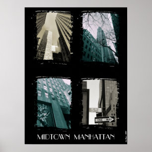 Poster Midtown Manhattan