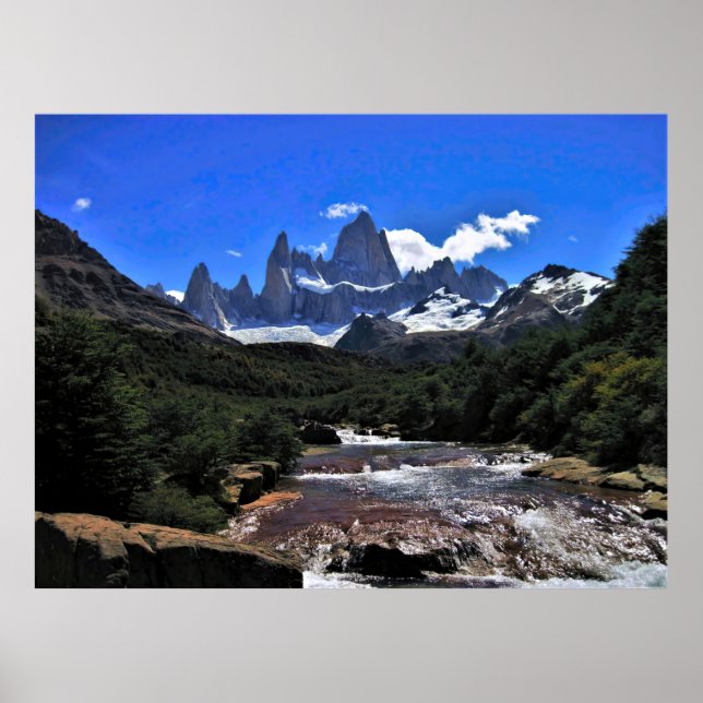 Poster Mighty Cerro Fitz Roy (Frente)