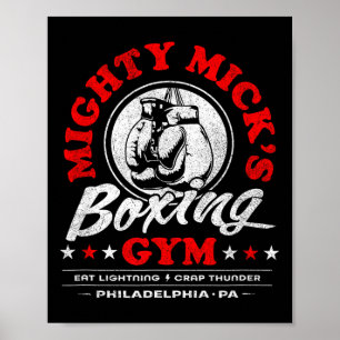 Poster Mighty Mick's Boxing Gym Click 70s Philadelphia