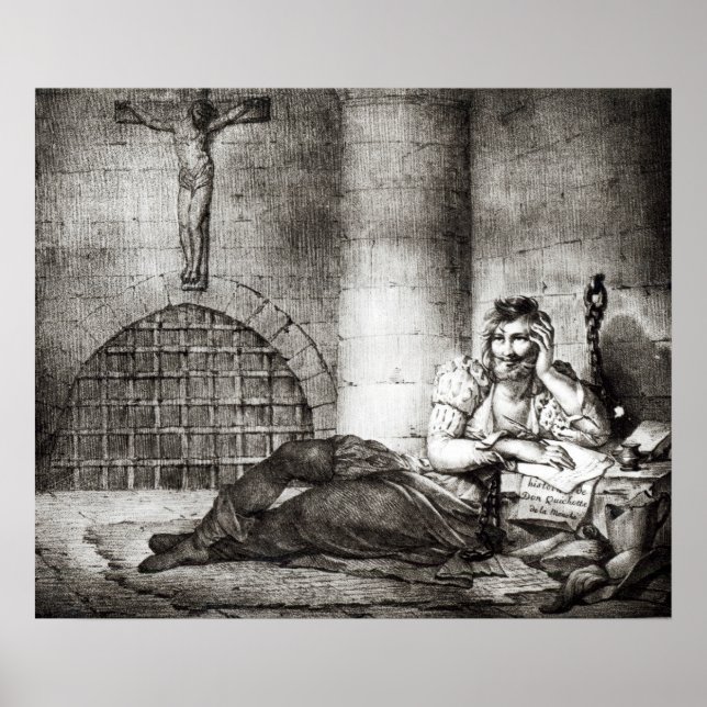 Poster Miguel de Cervantes Saavedra (Frente)