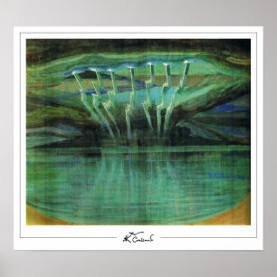 Poster Mikalojus Konstantinas Ciurlionis Zedign Arte Pós…