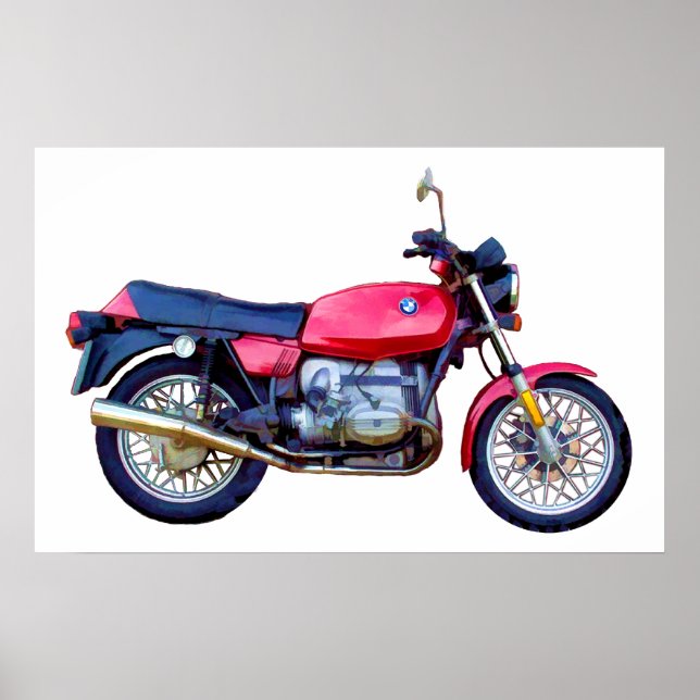 Póster Mike Garrett Motorcycle (Frente)