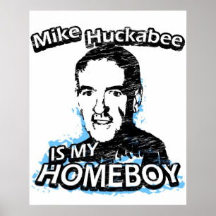 Póster Mike Huckabee é meu ficar em casa