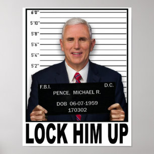 Póster Mike Pence - Tranque-O