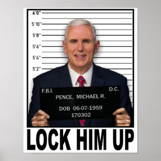 Póster Mike Pence - Tranque-O
