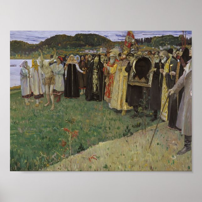 Póster Mikhail Nesterov- Rus: A Alma das Pessoas (Frente)