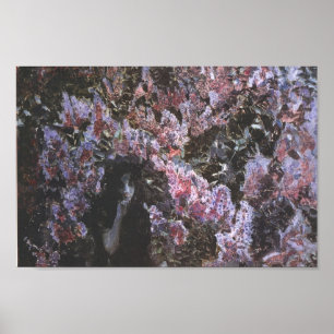 Póster Mikhail Vrubel- os Lilacs