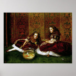 Poster Milais - Horas de Lazer 1864