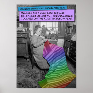 Póster Mildred, a Gay Betsy Ross