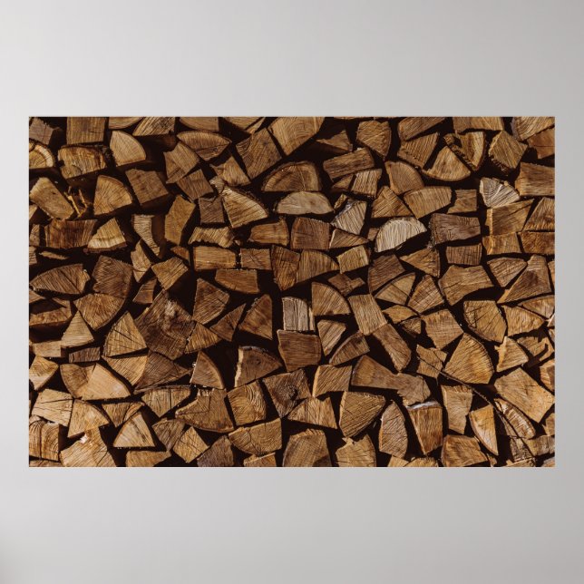 Poster Milha de lenha (Frente)