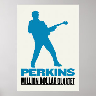 Póster Milhão quartetos Perkins do dólar