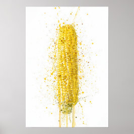 Poster Milho na Espiga Vegetal