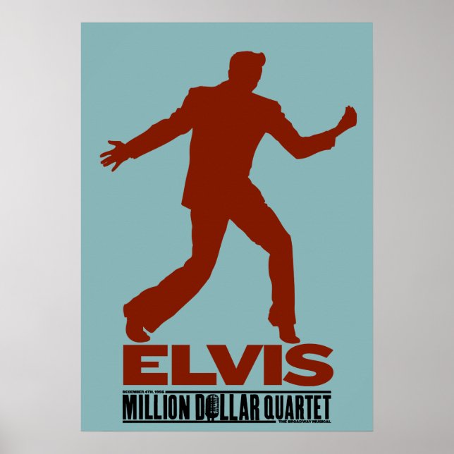 Poster Milhões de Dólar Quartet Elvis (Frente)