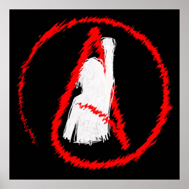 Póster Militante Ateista (Frente)