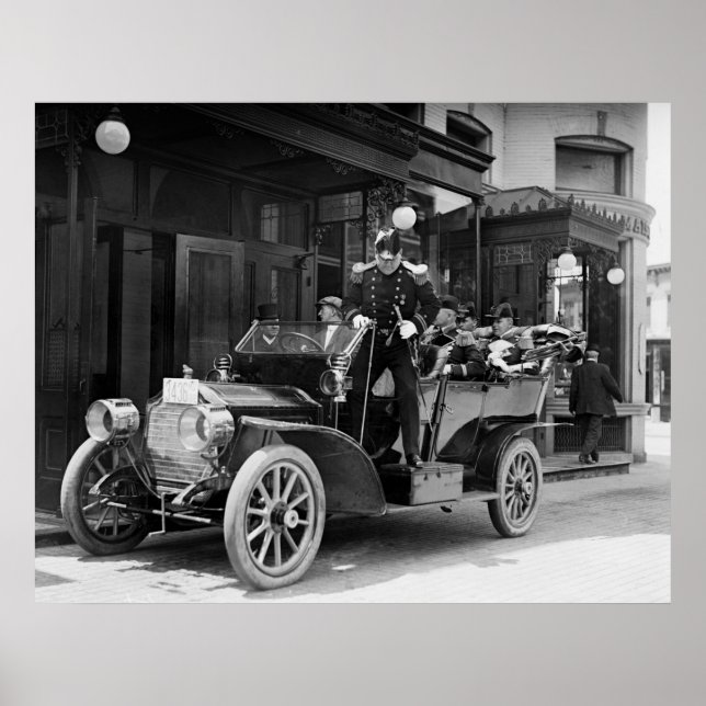 Poster Militar alemão em D.C., 1910 (Frente)