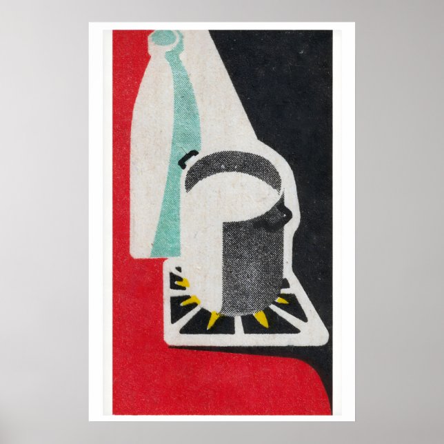 Poster Milk Pot - Matchbox Print - Aesthetic Wall Art (Frente)