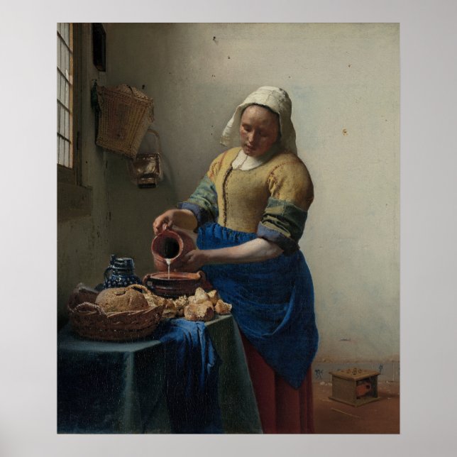 Poster Milkmaid — Vermeer (1658-59) (Frente)