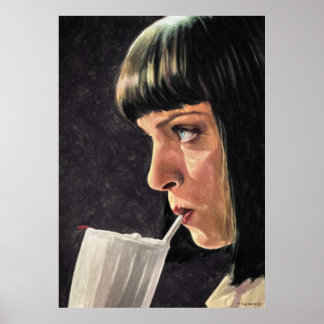 Poster Milkshake de 5 dólares