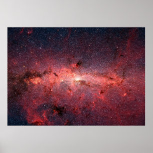 Poster Milky Way Galaxy Stars