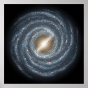 Póster Milky Way - via láctea