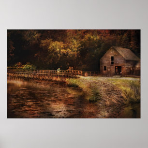 Póster Mill - A Borda da Villiage