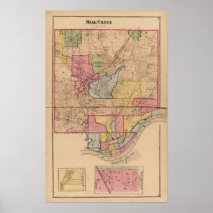 Póster Mill Creek, Ohio