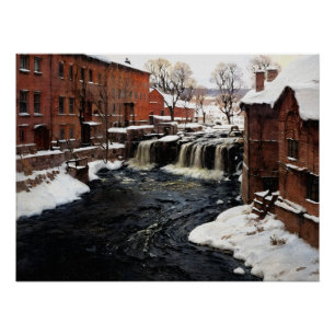 Póster Mill Scene