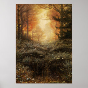 Poster Millais - Furze Dew-Drenched