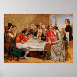 Poster Millais - Isabella