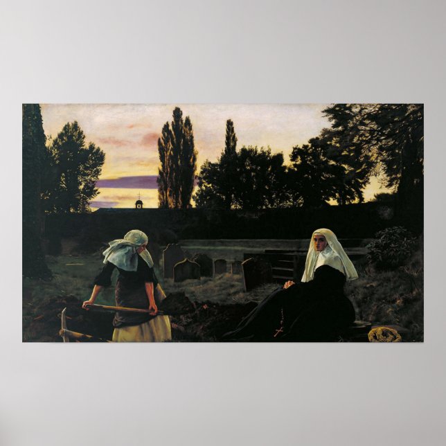Poster Millais - O Vale Do Repouso (Frente)
