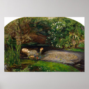 Poster Millais - Ofelia