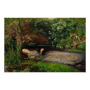 Póster Millais Ophelia CC0497 Perfect Poster