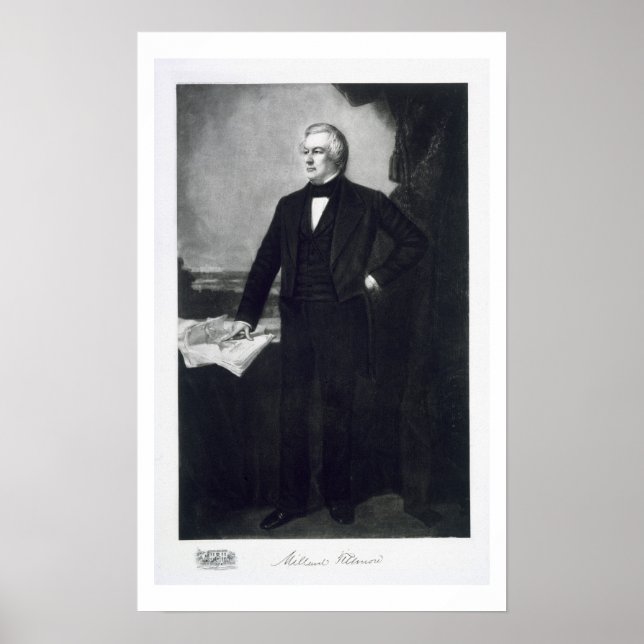 Poster Millard Fillmore, 13 dos Estados Unidos (Frente)