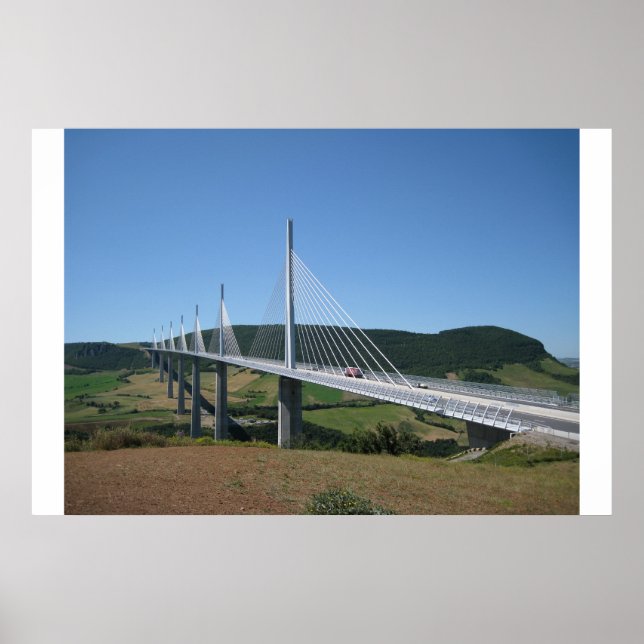 Póster Millau viaduct (Frente)