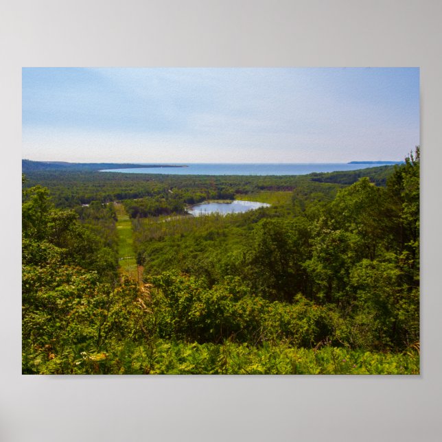 Póster Miller Hill Lookout, Sleing Bear Dunes NL (Frente)