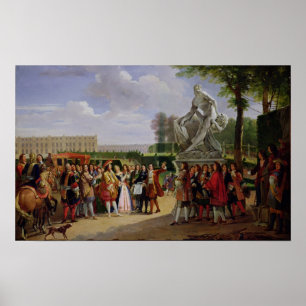 Póster Milo de Louis XIV Puget de dedicação 'de
